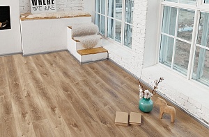 плитка SPC ламинат Дуб Природный Изысканный ABA