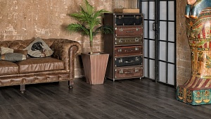 плитка SPC ламинат Дуб торфяной