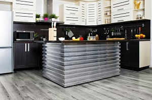 плитка SPC ламинат Ясень Серый